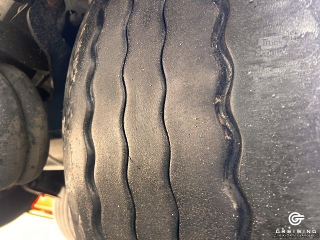 Open semitrailer with tarp SCHMITZ CARGOBULL Curtainsider Standard neue Plane