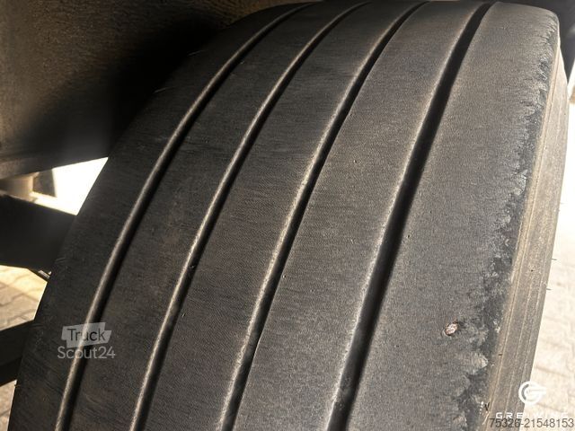 Open semitrailer with tarp SCHMITZ CARGOBULL Curtainsider Coil neue Plane