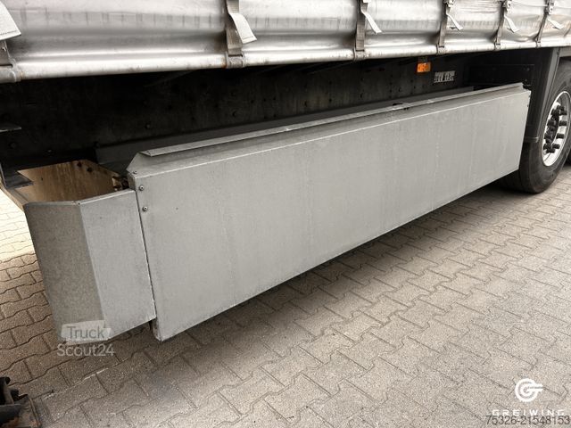 Open semitrailer with tarp SCHMITZ CARGOBULL Curtainsider Coil neue Plane