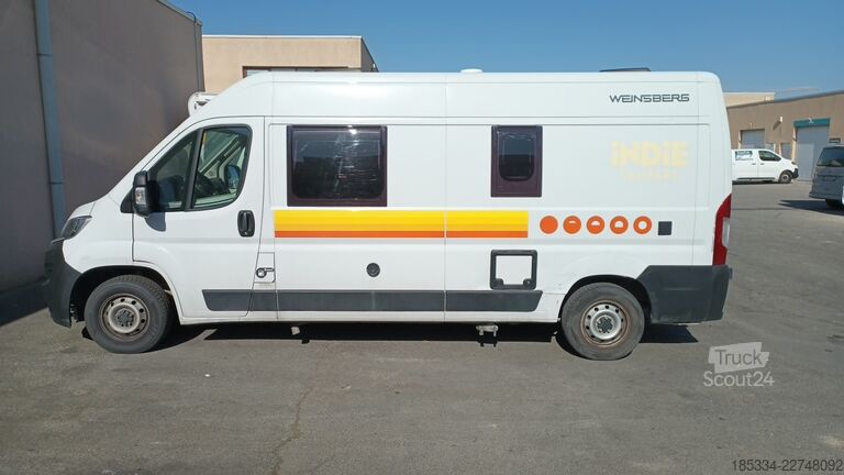 Matkailuauto Fiat Ducato Weinsberg Carabus 2023 Manuel | L3H2