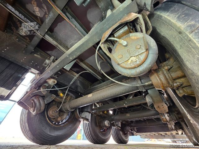 Auflieger mit Arbeitsbühne SCHMITZ CARGOBULL SCS 24/L - 13.62 / Lift/ CONTAINERVERRIEGELUNG !