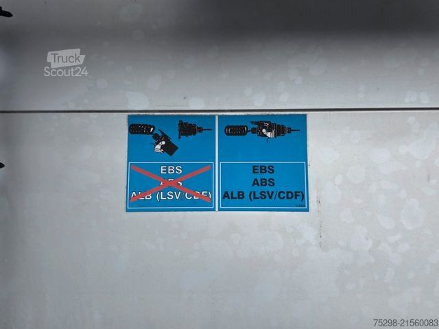 Auflieger mit Arbeitsbühne SCHMITZ CARGOBULL SCS 24/L - 13.62 / Lift/ CONTAINERVERRIEGELUNG !