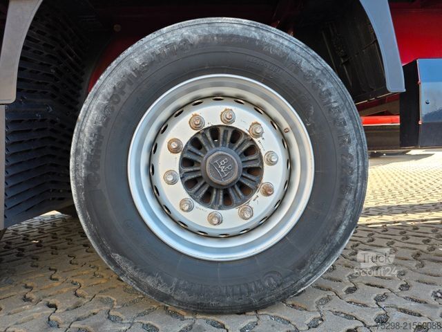 Ανοιχτό ημιρυμουλκούμενο με μουσαμά KRONE SD / Liftachse / EDSCHA