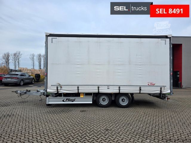 Open aanhangwagen met zeil FLIEGL TPS 118 / Durchladesystem
