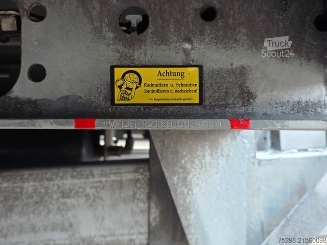 Open aanhangwagen met zeil FLIEGL TPS 118 / Durchladesystem