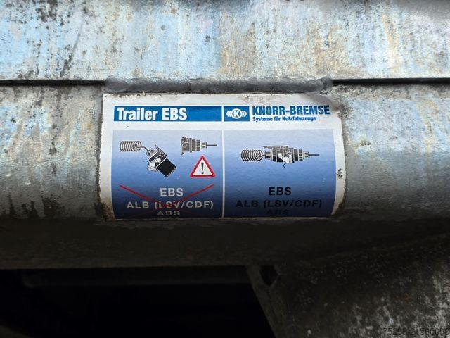 Open aanhangwagen met zeil FLIEGL TPS 118 / Durchladesystem