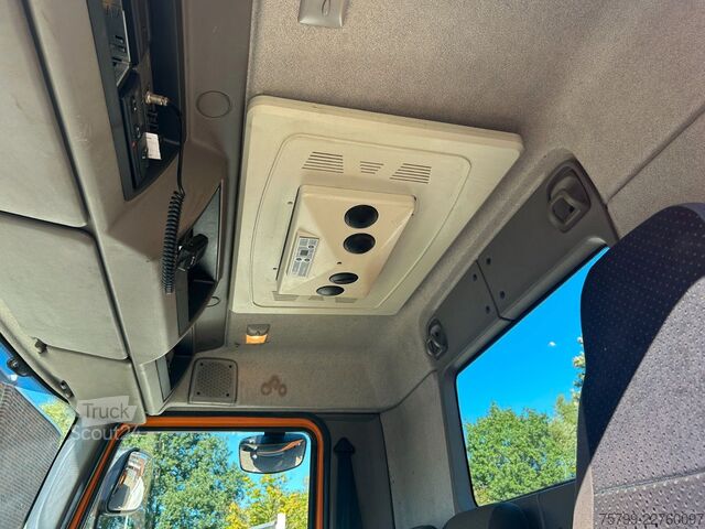 Camion-benne tricar DAF 16.250LF Meiller 3-Skipper +MKG HLK106-HP Kran