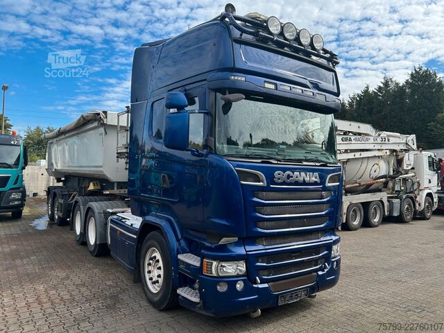 Tracteur routier standard SCANIA R 580 V8 SZM TOPLINE mit Hydrl. Pumpe 6x4