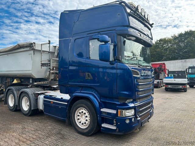 Tracteur routier standard SCANIA R 580 V8 SZM TOPLINE mit Hydrl. Pumpe 6x4