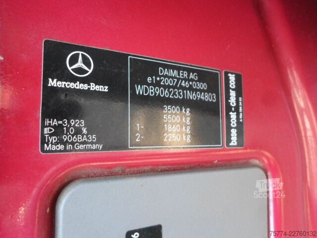 Пикап-фургон MERCEDES-BENZ 314 CDI