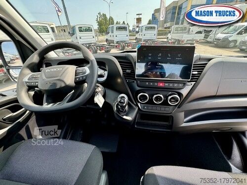 Van with crane mounted on truck Iveco Daily 35c160 gru PM3623