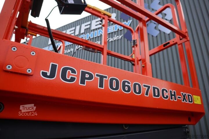 Žirklinis keltuvas Dingli JCPT0607DCH-XD Valid inspection, *Guarantee! Elect