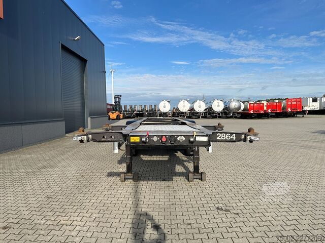Containertransport Van Hool 20FT/30FT ADR CHASSIS / empty weight: 3.500kg /...