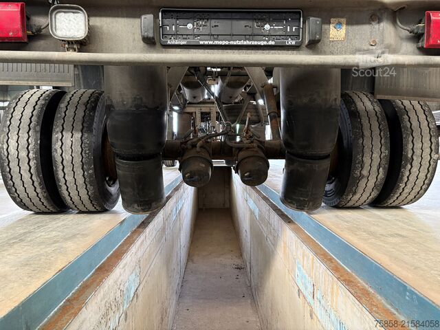 Swap-chassis trailer Sonstige Lafette Zwilling Verzinkt lange Bälge