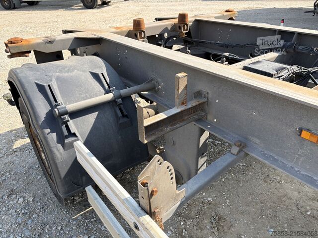 Swap-chassis trailer Sonstige Lafette Zwilling Verzinkt lange Bälge