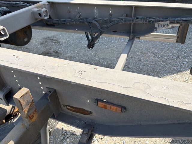 Swap-chassis trailer Sonstige Lafette Zwilling Verzinkt lange Bälge