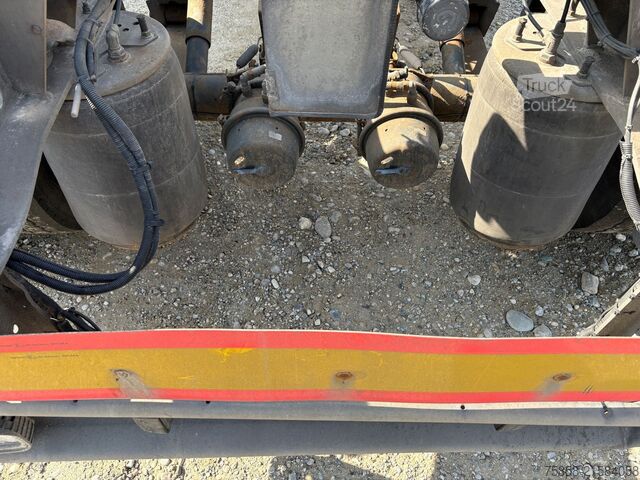 Swap-chassis trailer Sonstige Lafette Zwilling Verzinkt lange Bälge