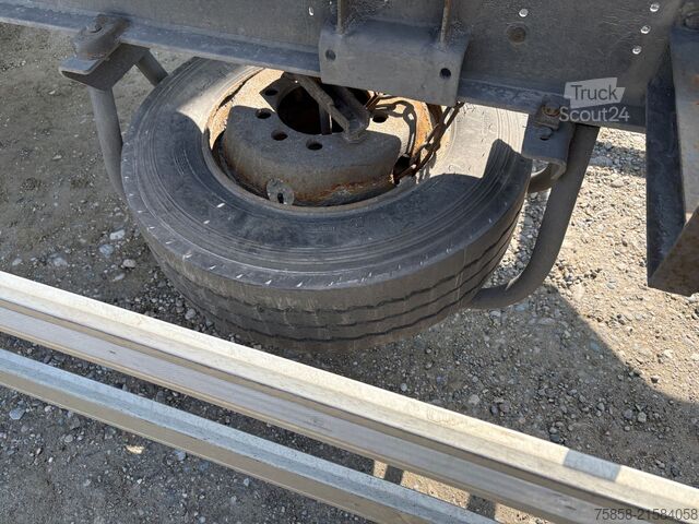 Swap-chassis trailer Sonstige Lafette Zwilling Verzinkt lange Bälge