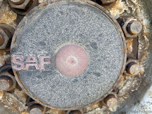 Swap-chassis trailer Sonstige Lafette Zwilling Verzinkt lange Bälge