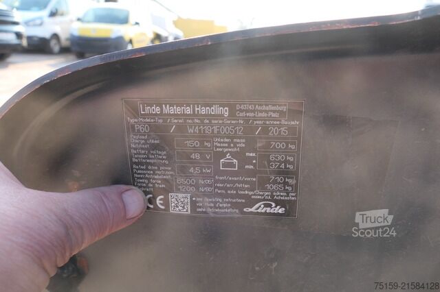Other linde P 60 Z Schlepper Batterie 38/2021