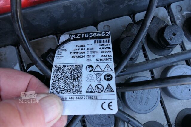 Manual pallet jack linde T16 Batterie 49/2024