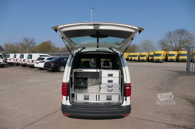 Furgoneta Volkswagen Caddy 1.4 TGI BMT bivalent Klima Werkstatteinbauten