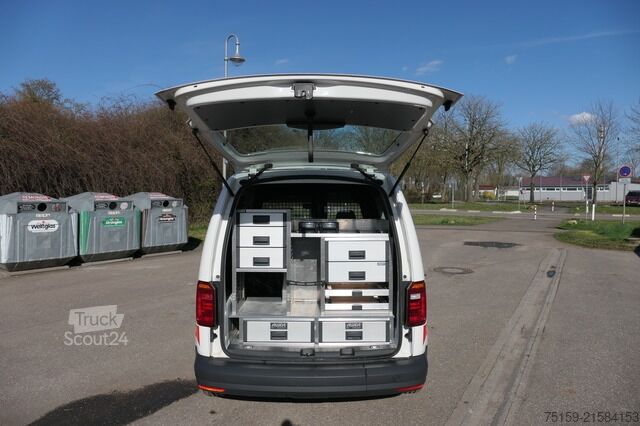 Furgoneta Volkswagen Caddy 1.6 TDI BMT Klima Tempomat Werkstatteinbauten