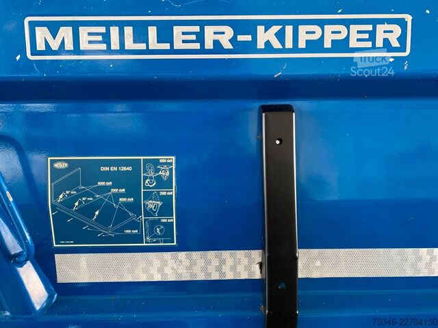 Trostrani kiperski kamion MAN TGM 15.290/Kipper/4x2/NL7,7To/AHK/Nur 61 tkm/Top
