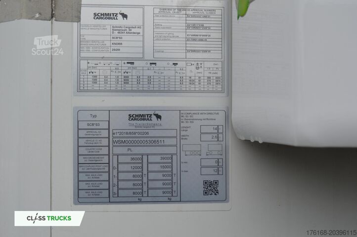 рефрижераторный полуприцеп SCHMITZ CARGOBULL SKO FP 45 ThermoKing SLXi 300