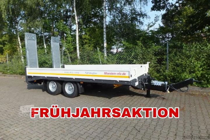 Zema kravnes piekabe Möslein TTT 11- 6,28 Weiß  Neuer Tandemtieflader