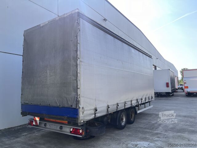 Otvorený príves s plachtou Tang, Karl ZCS 105  Tandem- Planenanhänger