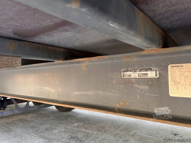 Otvorený príves s plachtou Tang, Karl ZCS 105  Tandem- Planenanhänger