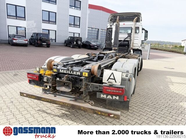 Abrollkipper MAN TGS 26.510 6x2-4 BL, Inatrder, Lenk-/Liftachse,