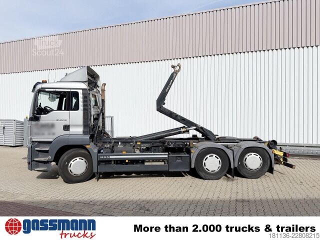 Kroklastbil MAN TGS 26.510 6x2-4 BL, Inatrder, Lenk-/Liftachse,