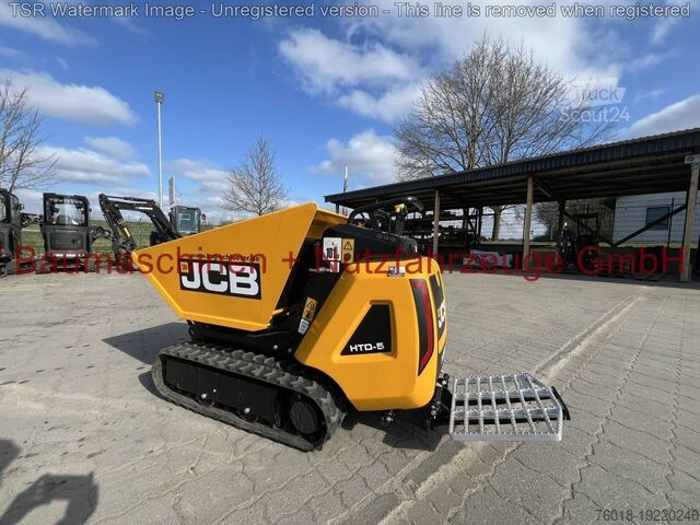 Baumaschine JCB HTD5 Dumpster Demo