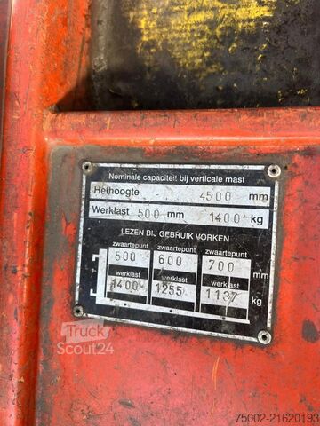 Forklift CESAB CBE 15T  CBE 15T electric / triplex / sideshift