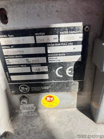 Forklift CESAB CBE 15T  CBE 15T electric / triplex / sideshift