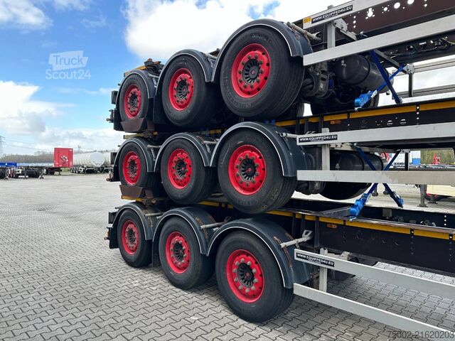 Transport de conteneurs Burg stack of 3x 2012 BURG 20FT ADR (EX/II, EX/III, ...