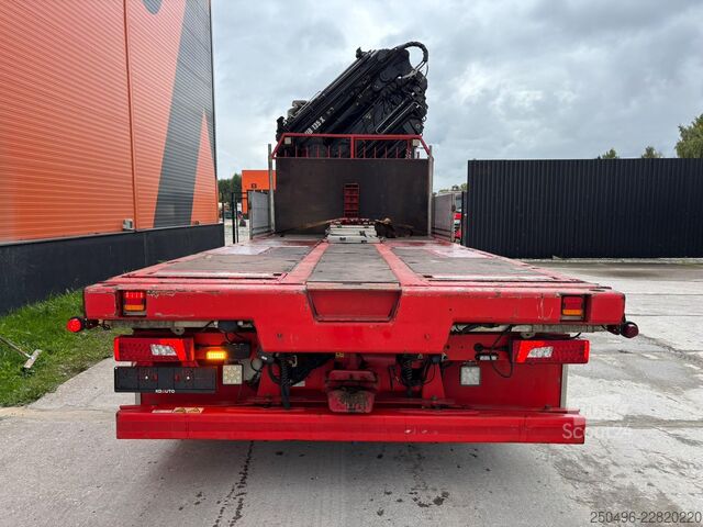 Odprto telo Scania R 500 8x2*6 HIAB 800E-7 + JIB / PLATFORM L=5965 mm