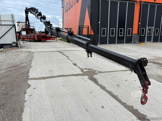 Otwarty korpus Scania R 500 8x2*6 HIAB 800E-7 + JIB / PLATFORM L=5965 mm