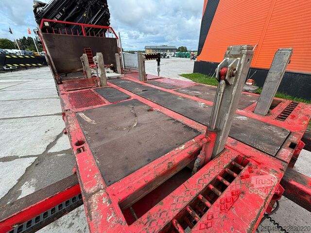 Otwarty korpus Scania R 500 8x2*6 HIAB 800E-7 + JIB / PLATFORM L=5965 mm