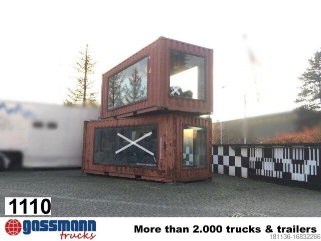 Контейнер с кука 20' Container mit Glasfenstern - 2x vorhanden