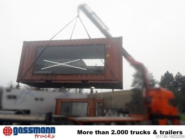 Контейнер с кука 20' Container mit Glasfenstern - 2x vorhanden