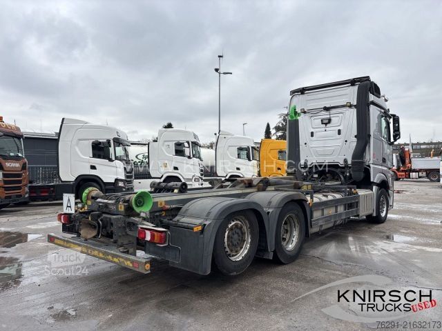 Roll-off tipper truck MERCEDES-BENZ Actros 2545 / Abrollkipper / MEILLER RK 20.70