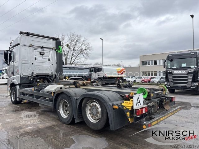 Roll-off tipper truck MERCEDES-BENZ Actros 2545 / Abrollkipper / MEILLER RK 20.70