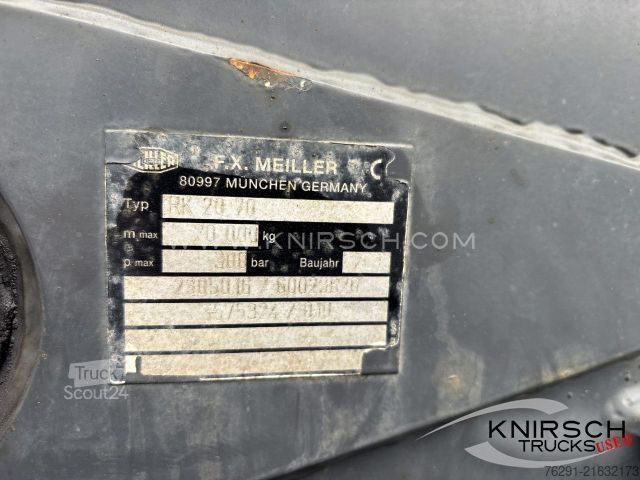 Roll-off tipper truck MERCEDES-BENZ Actros 2545 / Abrollkipper / MEILLER RK 20.70