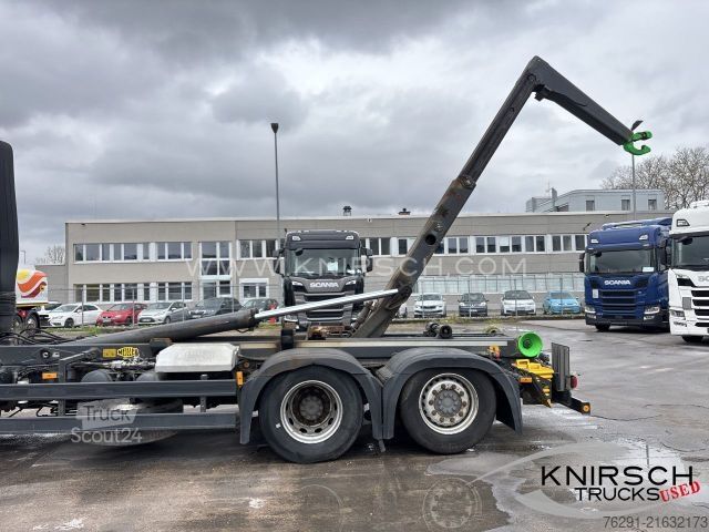 Roll-off tipper truck MERCEDES-BENZ Actros 2545 / Abrollkipper / MEILLER RK 20.70