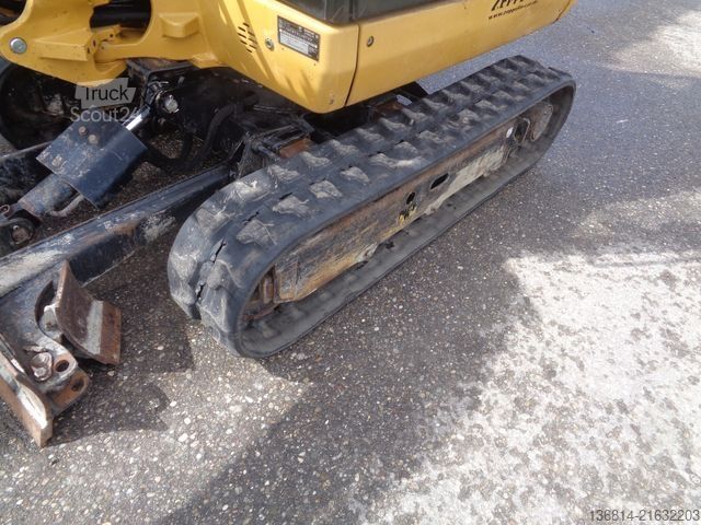 Minigraafmachine CATERPILLAR 301.7D SW + Schaufel