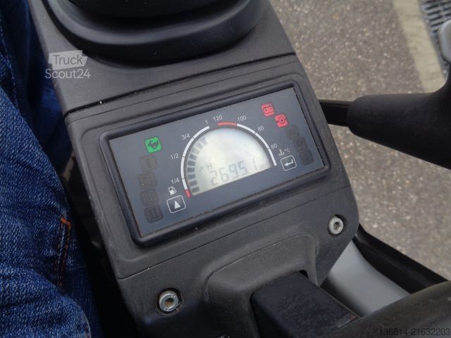 Minigraafmachine CATERPILLAR 301.7D SW + Schaufel