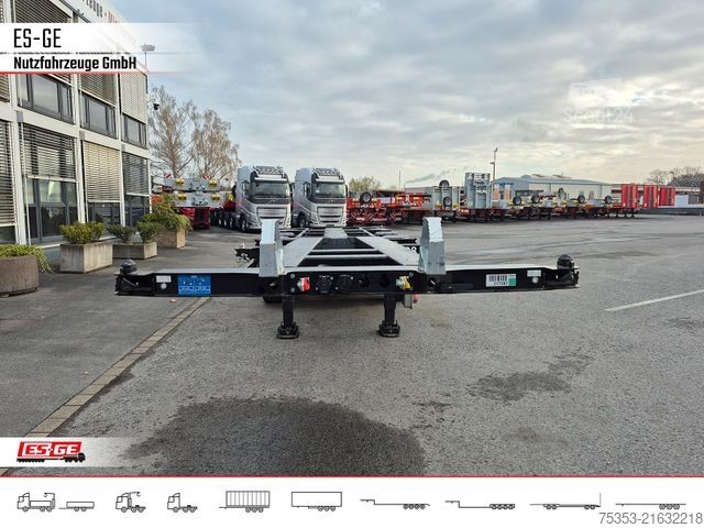 Swap body semitrailer KÖGEL PORT 45 TRIPLEX Containerchassis
